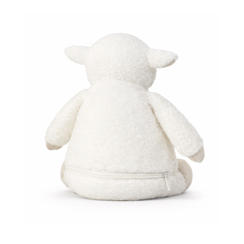 Schaf mit Namen bestickt – Kuscheltier mit Name