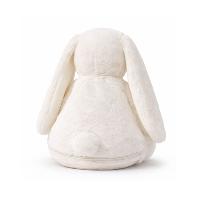 weißer Hase mit Namen bestickt – Kuscheltier mit Name