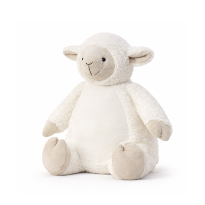 Schaf mit Namen bestickt – Kuscheltier mit Name