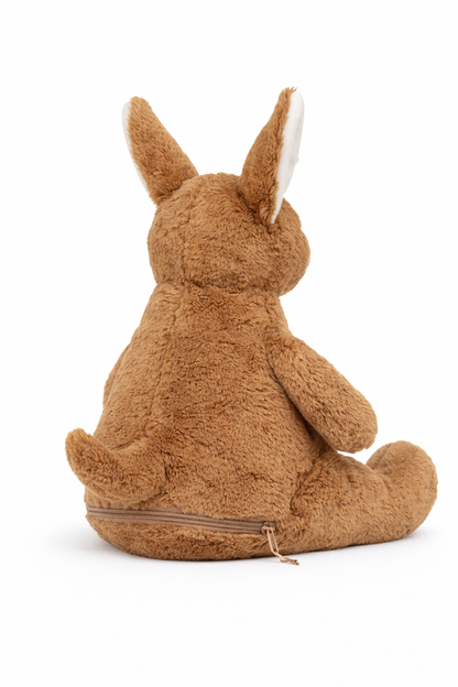 Personalisiertes Kuscheltier Känguruh zum Kindergartenstart – mit Name bestickt