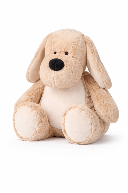 Hund mit Namen bestickt – Kuscheltier mit Name