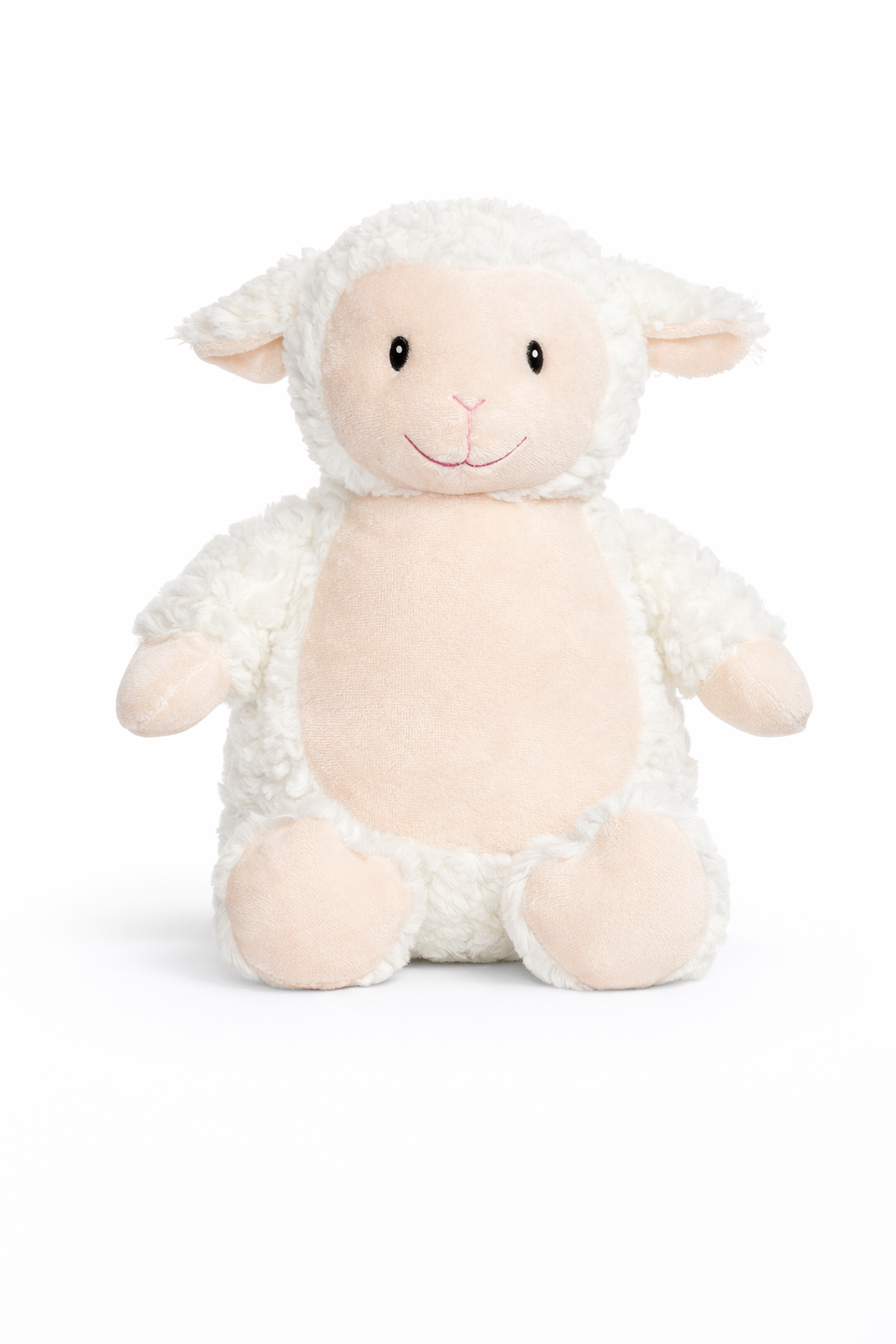 Beschützer Kuscheltier Lamm – Liebevoll bestickt und personalisiert