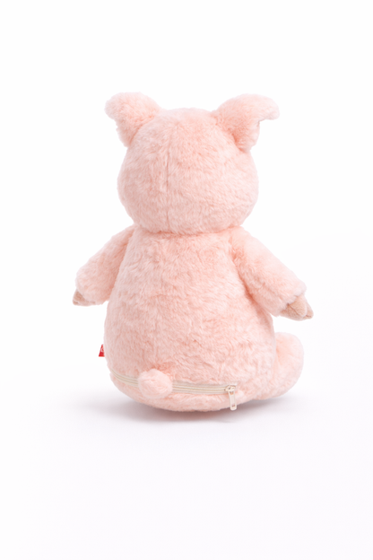 Schwein mit Namen bestickt – Kuscheltier mit Name