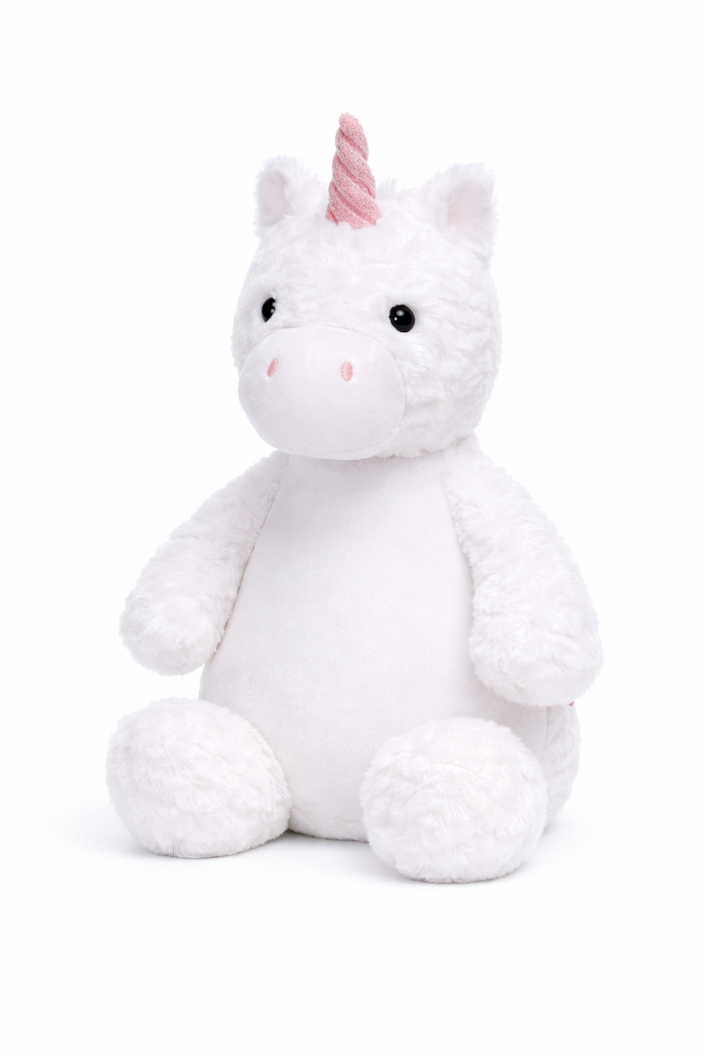Personalisiertes Einhorn zur Geburt – Kuscheltier mit Namen & Geburtsdatum