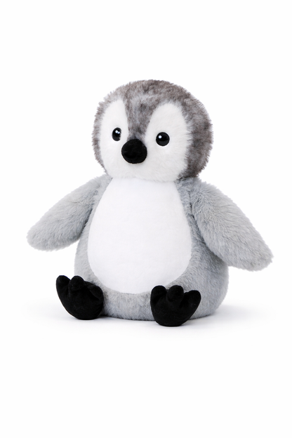 Pinguin mit Namen bestickt – Kuscheltier mit Name