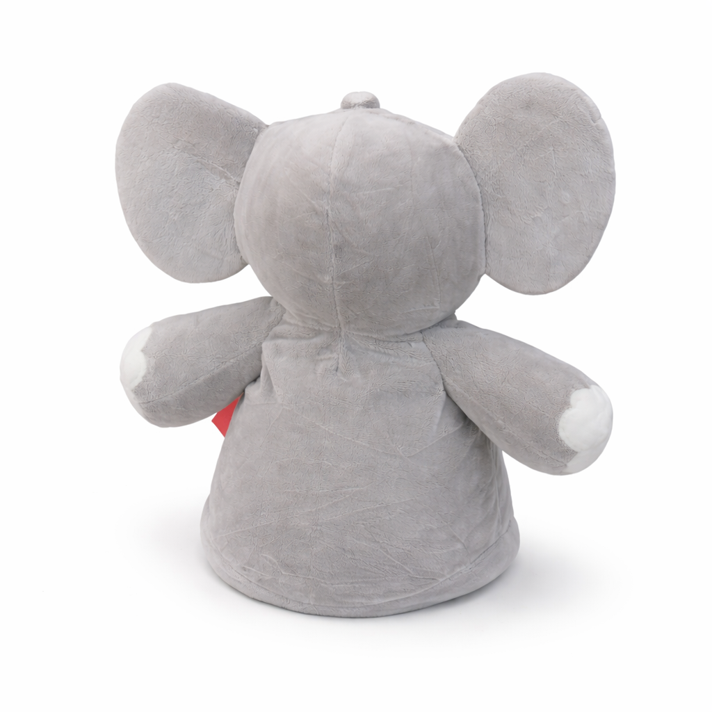 Elefant mit Namen bestickt – Kuscheltier mit Name