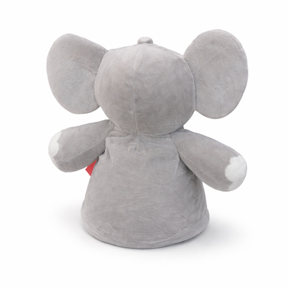 Elefant mit Namen bestickt – Kuscheltier mit Name