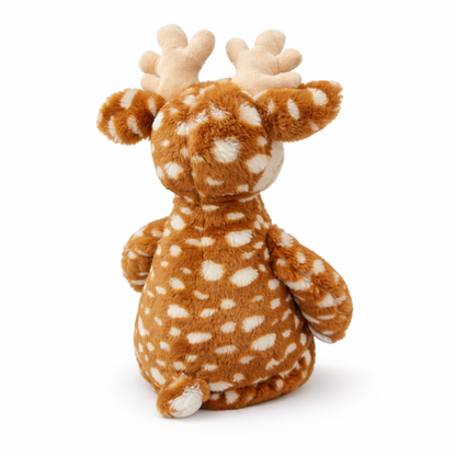 Hirsch mit Namen bestickt – Kuscheltier mit Name
